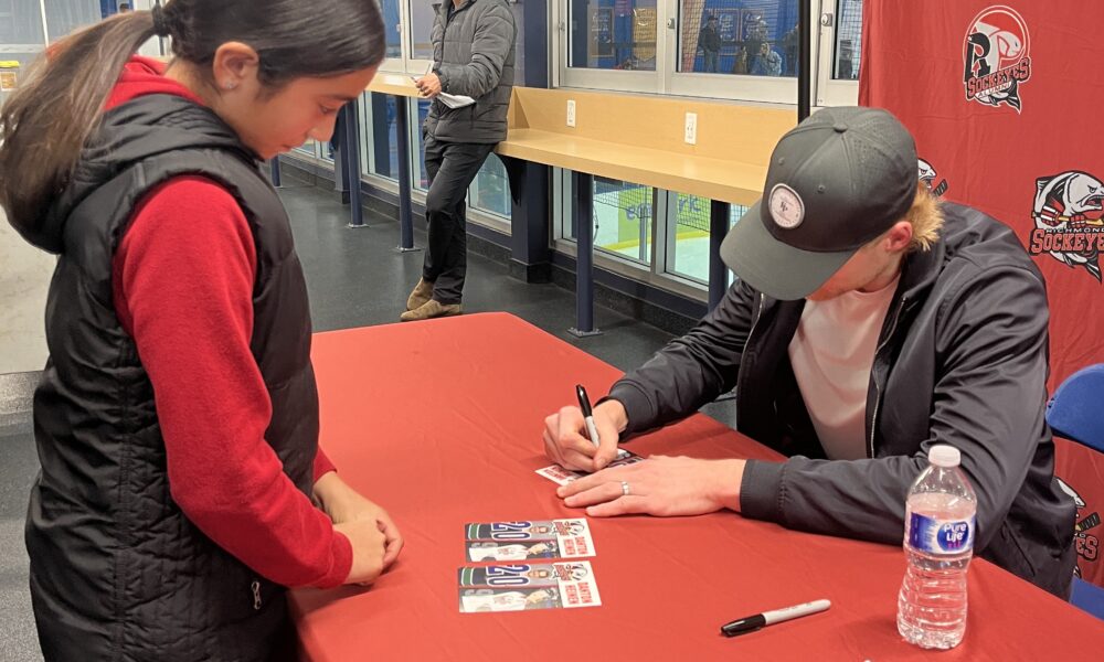 Photo Credit Sophia Khatami | Richmond Sockeyes