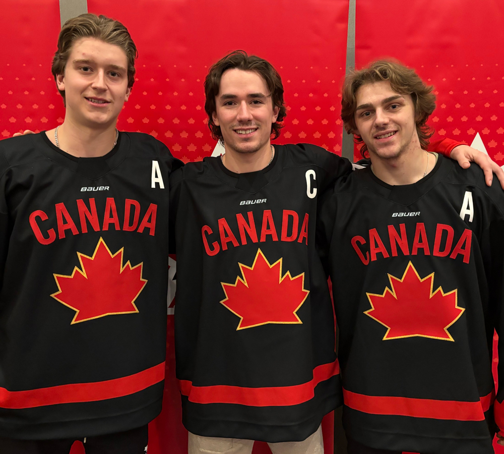 Brayden Yager (Lethbridge Hurricanes / WHL) will serve as captain, while Tanner Molendyk (Saskatoon Blades / WHL) & Calum Ritchie (Oshawa Generals / OHL) will be the alternate captains.